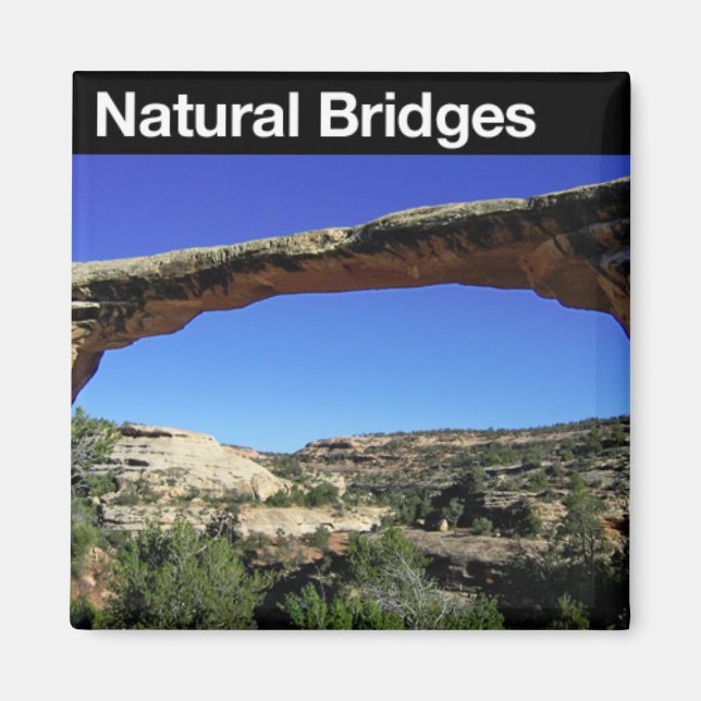 Natural Bridges National Monument Magnet (Front)