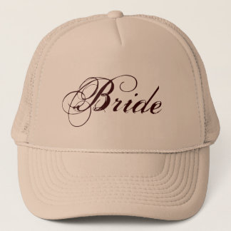 Natural brown theme Bride hat