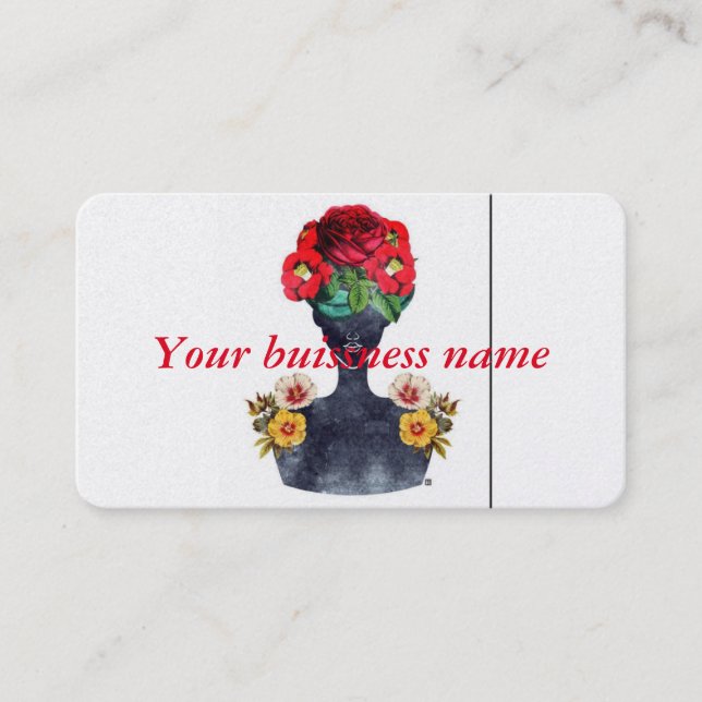 Natural business cards (Front)