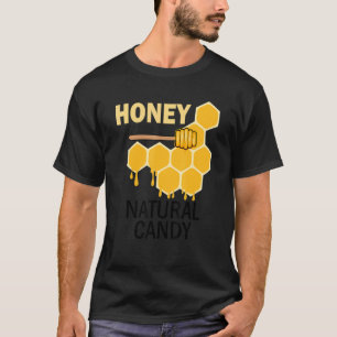 Natural Candy Wilderness Honey Cute Bees T-Shirt