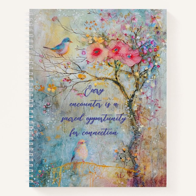 Natural Connection Spiral Notebook (Front)