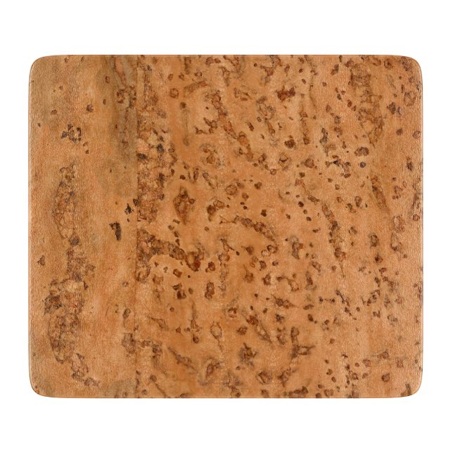 Natural Cork Look Wood Grain Cutting Board (Front)