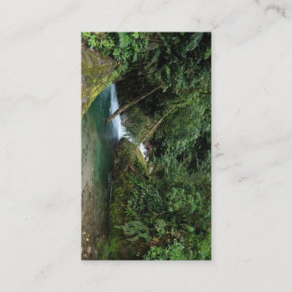 Natural design enclosure card