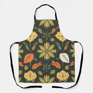 Natural Elements Apron - Seamless Pattern Design