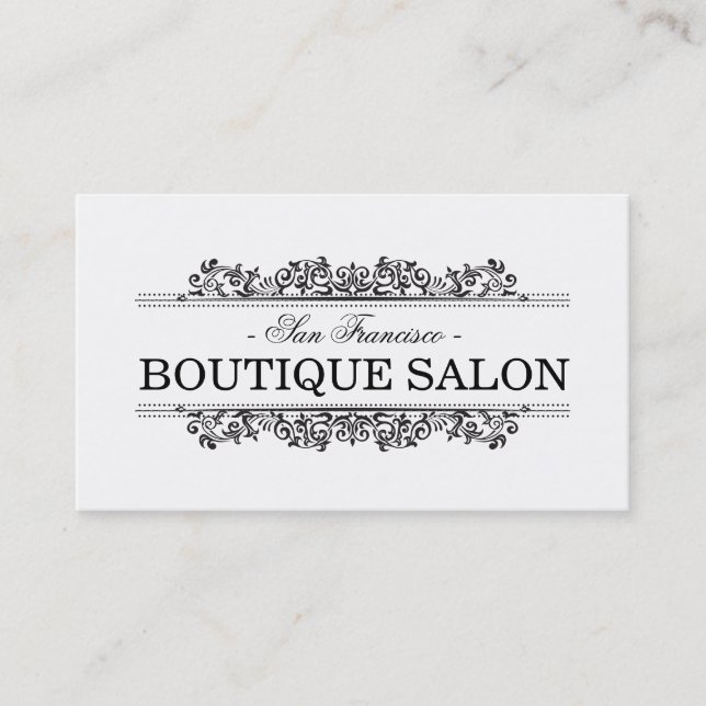 Natural Elements | Boutique Appointment Card (Front)