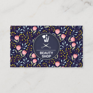 Natural Flower Illustrations Business Card