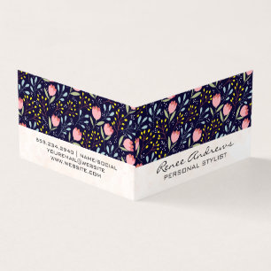 Natural Flower Illustrations Business Card
