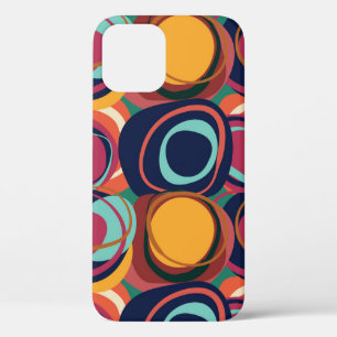 Natural Form Seamless: Abstract Circle Beauty. iPhone 12 Case