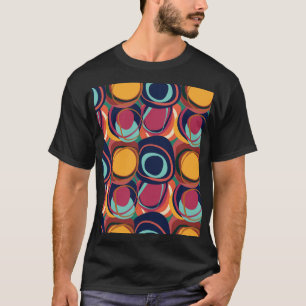 Natural Form Seamless: Abstract Circle Beauty. T-Shirt