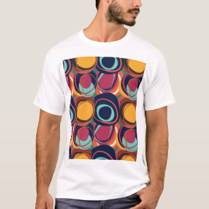 Natural Form Seamless: Abstract Circle Beauty. T-Shirt