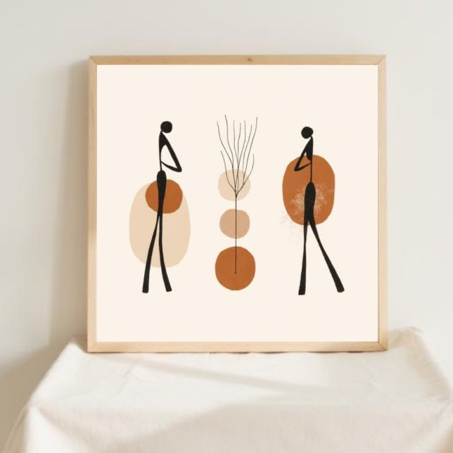  Natural Geometry – Feminine Minimalist Art V Poster (Creator Uploaded)
