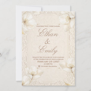 Natural Grace - Inspired By Simplicity Invitation