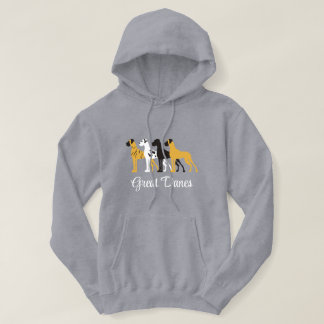 Natural Great Dane Hoodie