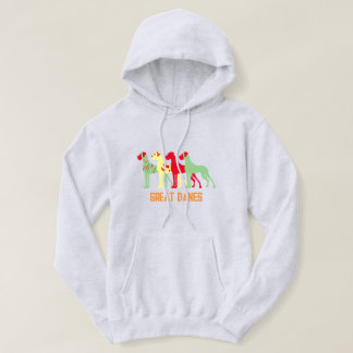 Natural Great Dane Hoodie