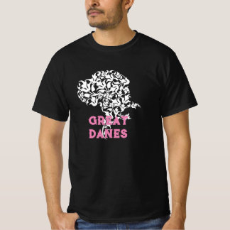 Natural Great Dane Hoodie T-Shirt