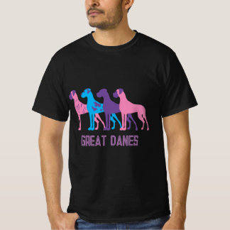 Natural Great Dane Hoodie T-Shirt