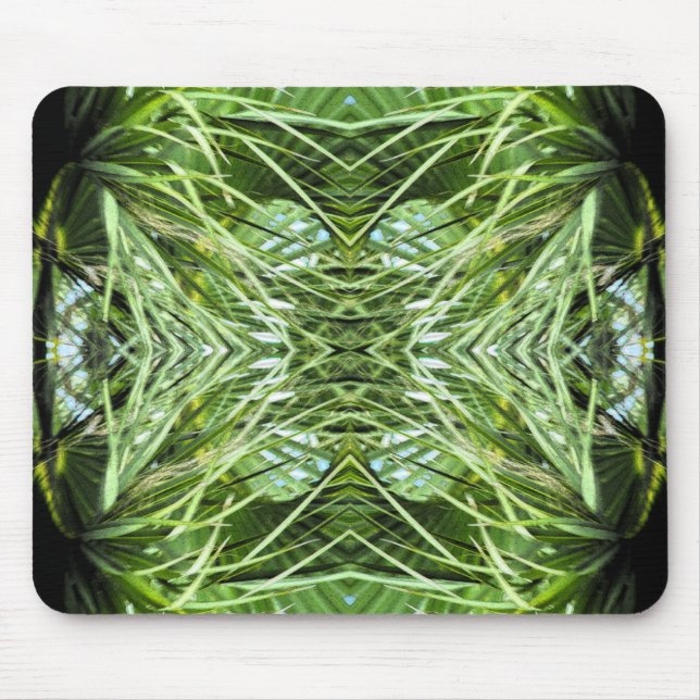 natural green mouse pad (Front)