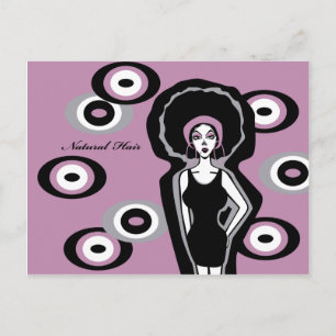 Natural Hair Postcard