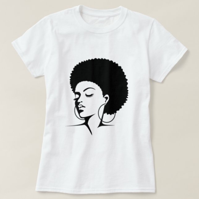 Natural Hair T-Shirt (Design Front)