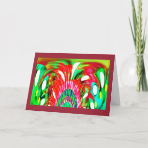 Natural heat holiday card