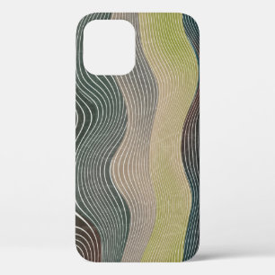 Natural Hills: Landscape Pattern iPhone 12 Case
