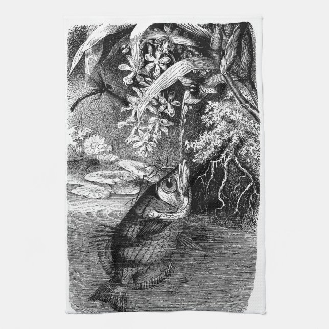 Natural History Print Towel (Vertical)
