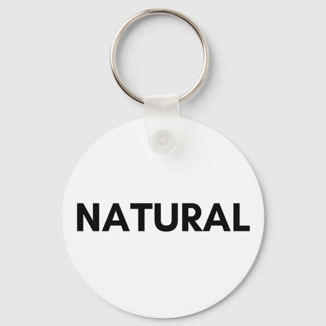 natural key ring (Front)