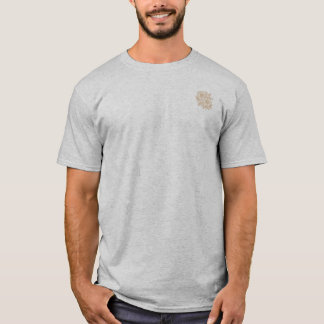 Natural Lace Daisies Emblem | Blossom Basics T-Shirt
