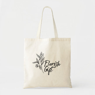 Natural Leaf Pattern Tote Bags