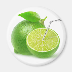 Natural lime juice magnet