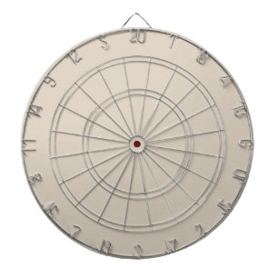 Natural Linen Solid Colour Dartboard