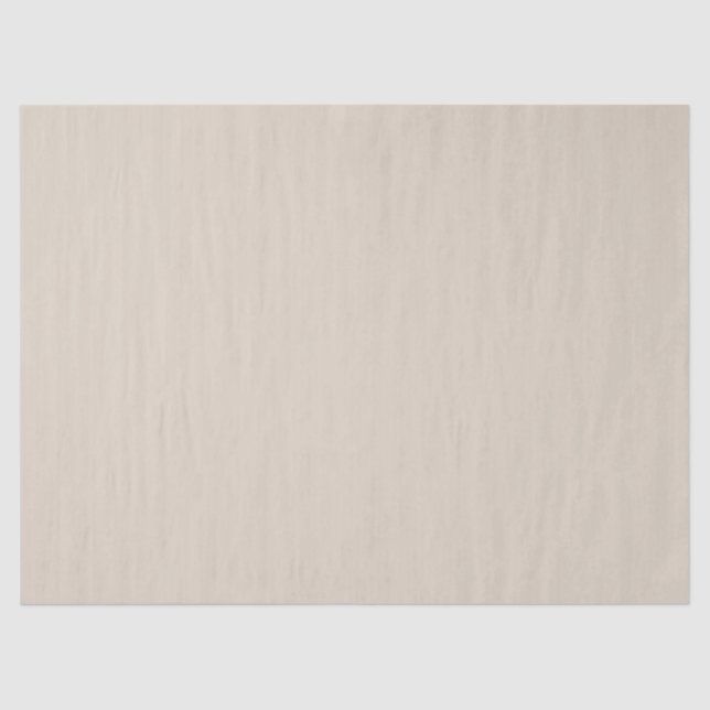 Natural Linen Solid Colour Tissue Paper (Front)
