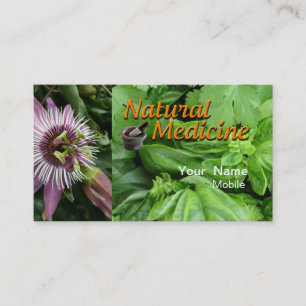 Natural Medicine Business Card