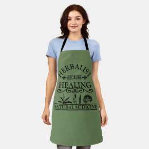 Natural medicine types of herbs herbalist apron