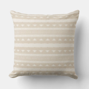 Natural Modern Throw Pillow