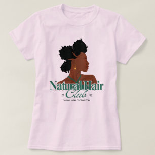 Natural Mohawk Style Hairstylist Graphic T-shirt