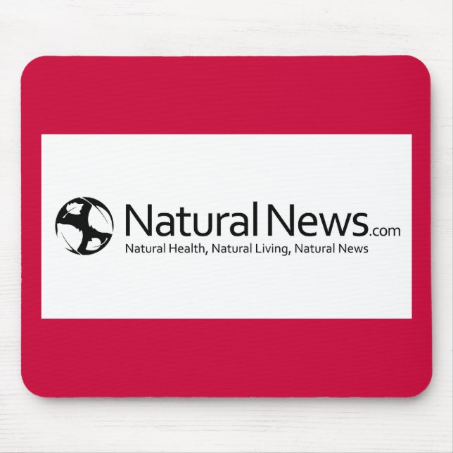 Natural News Mouse Pad (Front)