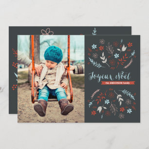 Natural Noël Christmas Holiday in Slate