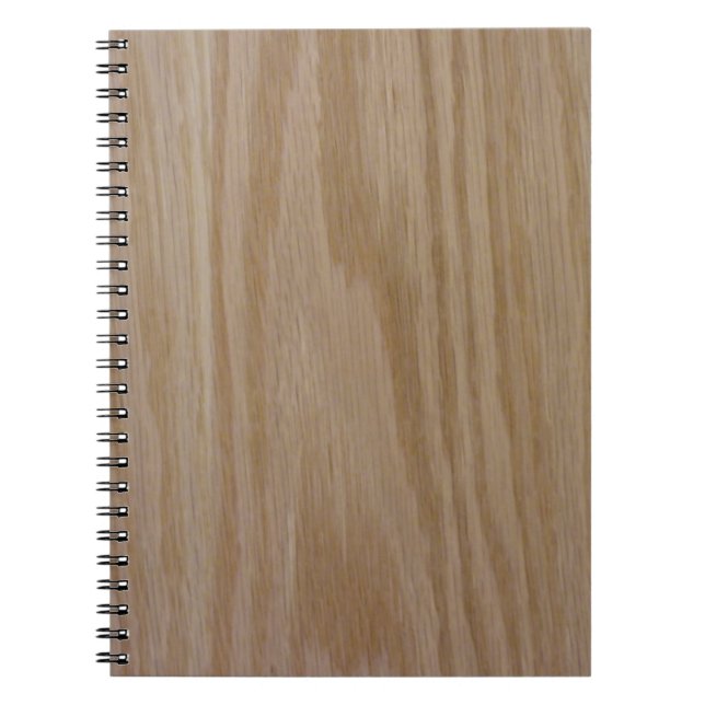 Natural Oak (Photo print of) Spiral Notebook (Front)