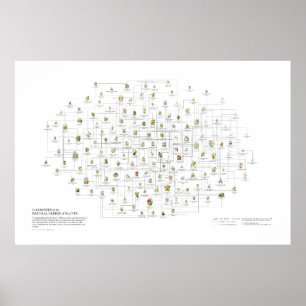 Natural Orders of Plants - Likenesses Poster