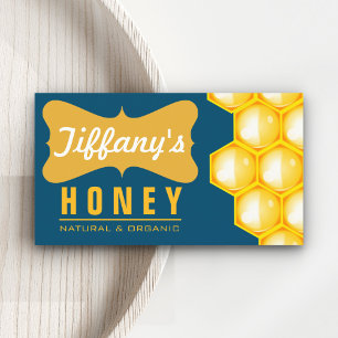 Natural Organic Honey Pure Honey Farm Honey Business Card
