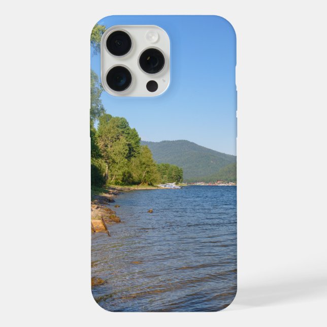 Natural Pattern Sea View iPhone Case (Back)