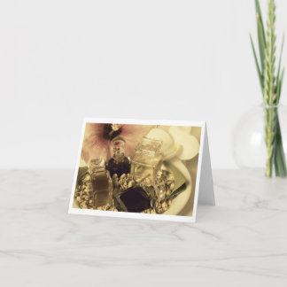 Natural Perfume Oils Photo Notecard