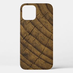  Natural Pine Wood Background. Raw Material. Organ iPhone 12 Case