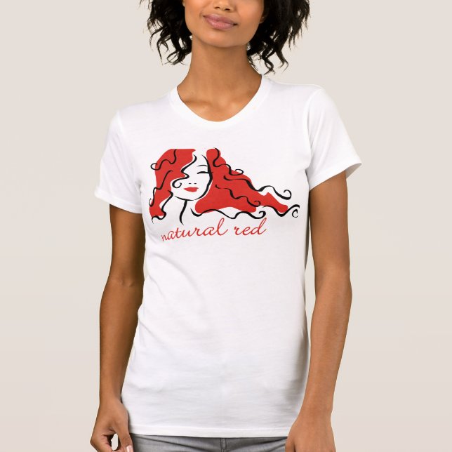 Natural red T-Shirt (Front)