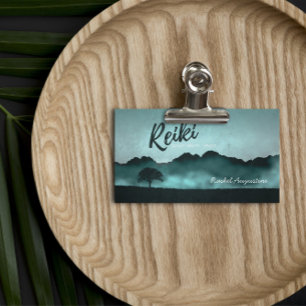 Natural Reiki Master and Yoga Mediation instructor Business Card