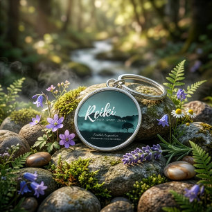 Natural Reiki Master and Yoga Mediation instructor Key Ring