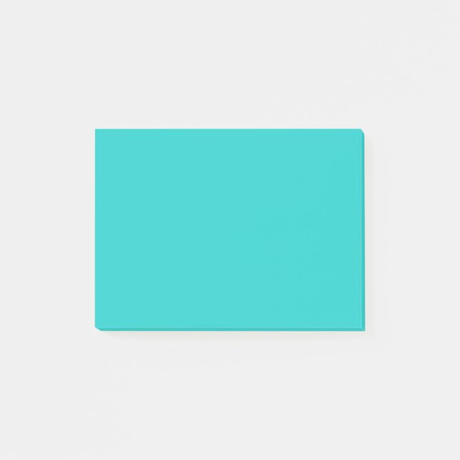 Natural Robin's Egg Blue Colour Post-it Notes (Front)