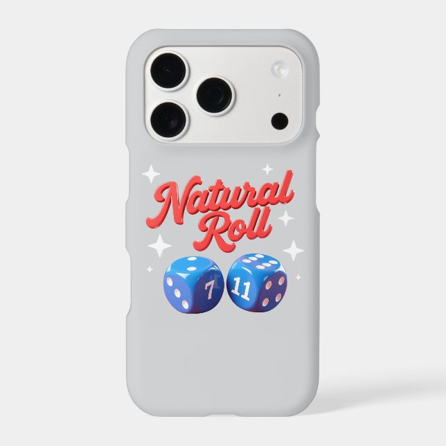 Natural Roll Lucky Dice Retro Casino Gaming (Back)