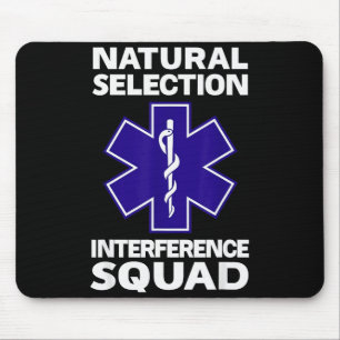 Natural Selection Interference Squad Paramedic Fun Mouse Pad